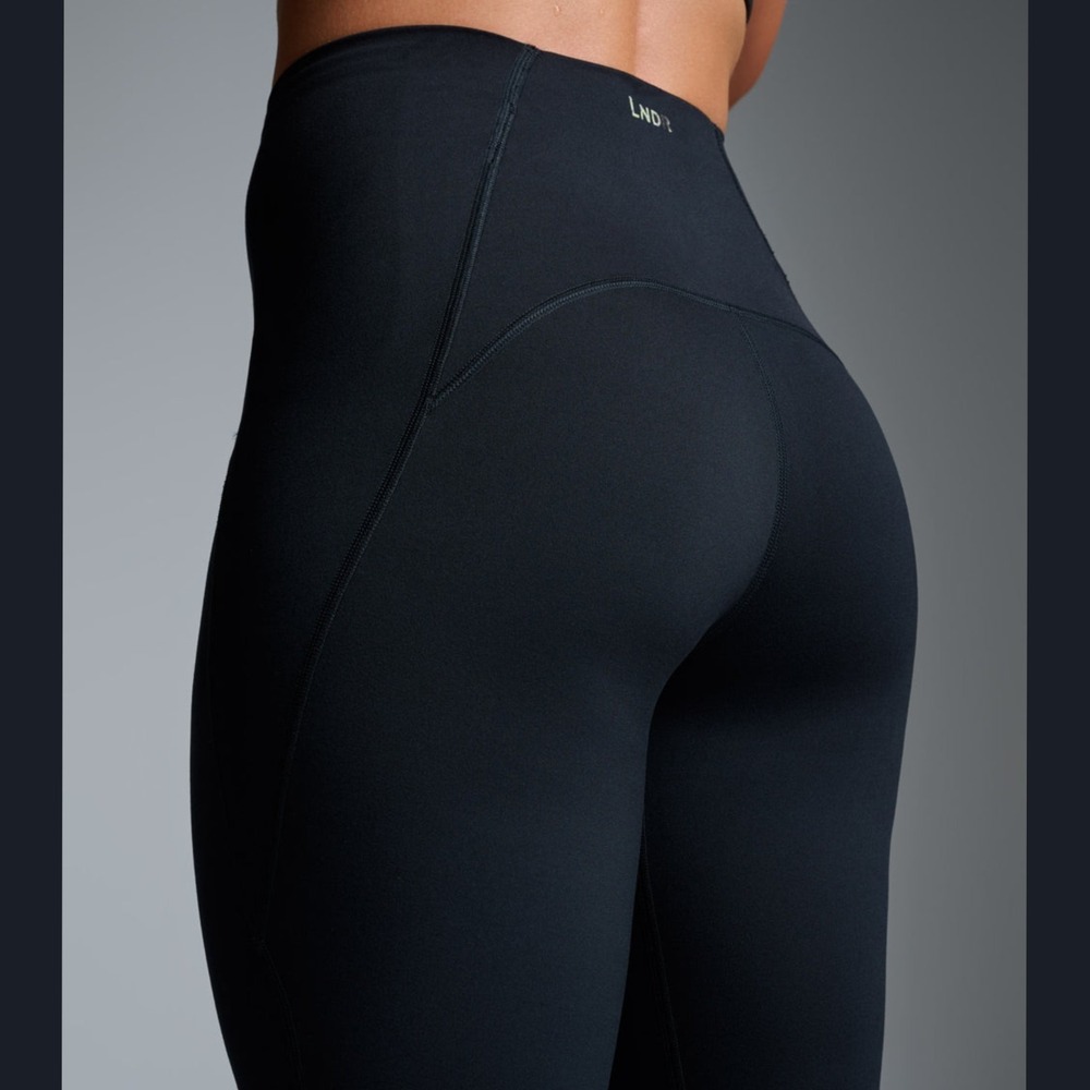 NWT LNDR Obsession 8/8 High Rise Super Soft Leggings - Large Black